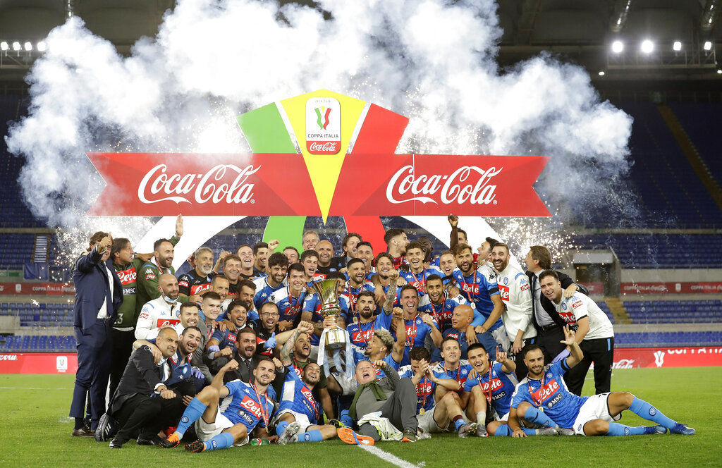 APTOPIX Italy Soccer Italian Cup